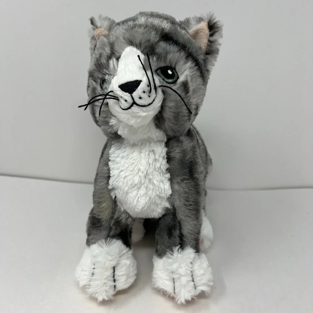 IKEA Cat Plush Lilleplutt Gray Striped Kitten Kitty Stuffed Animal Soft Toy Gift